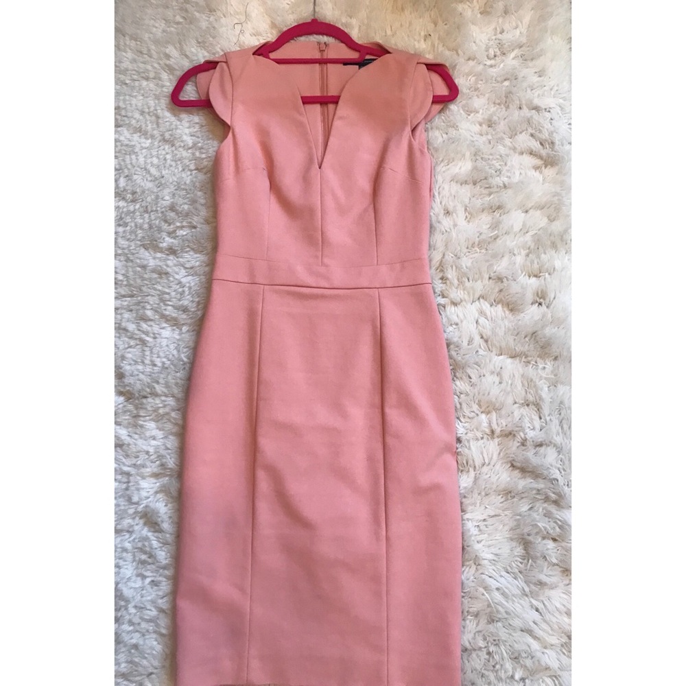 French connection pink dress